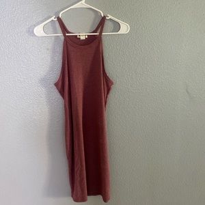 This is a casual dress that you can go to the beach or go out to lunch